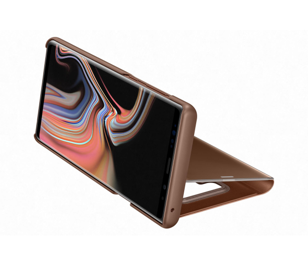 Etui Clear View Standing Cover do Samsung Galaxy Note 9 brązowe - 441239 - zdjęcie 7